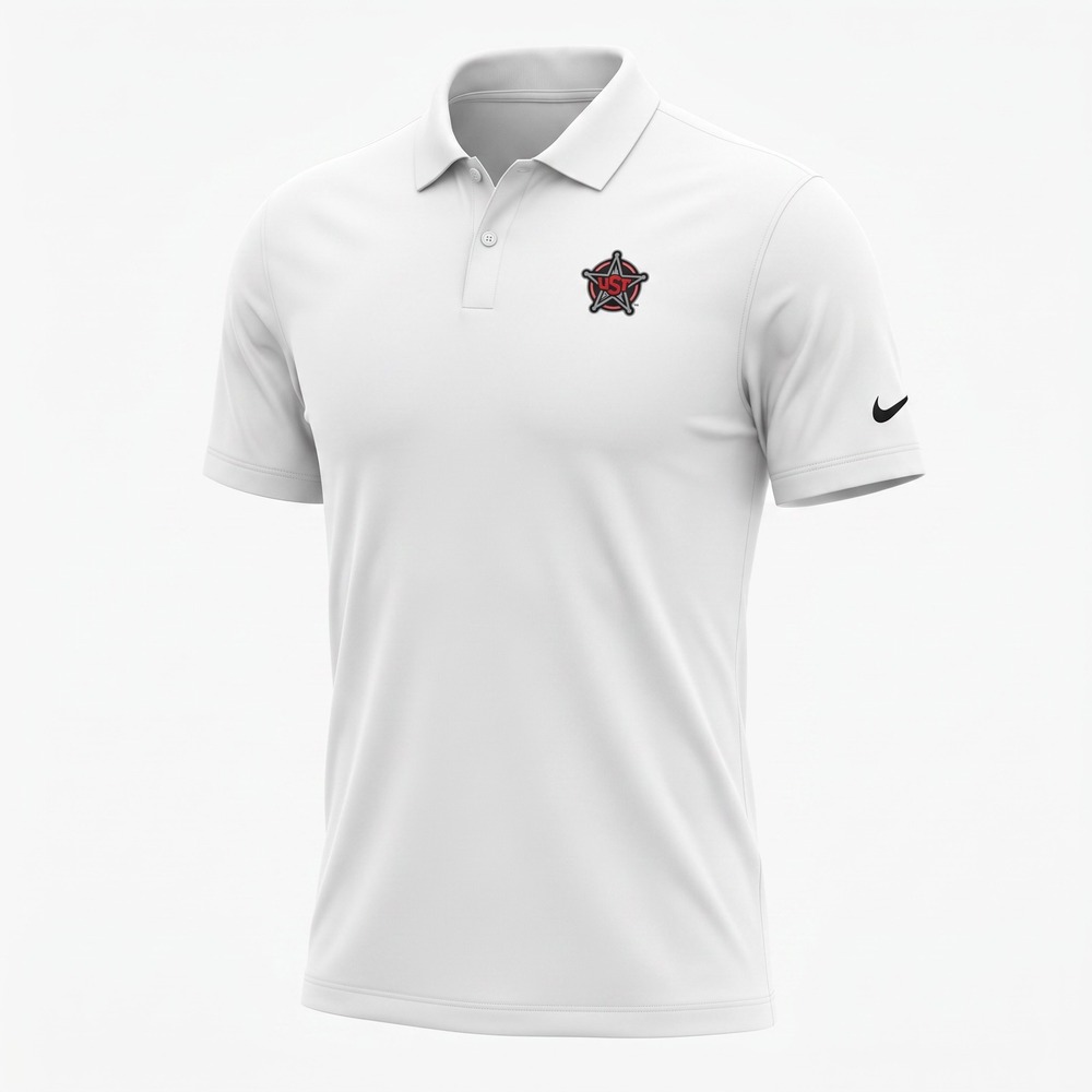 Nike Golf Mens Dri-FIT Polo Shirt White OSU Oklahoma State 725518-100 XL NWT
